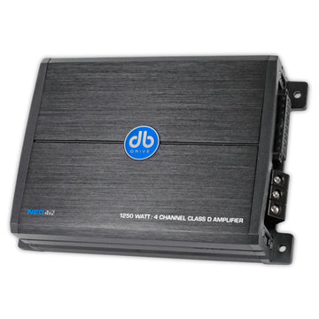 Amplificador Marino Full-Range DB Drive NEO4v2 1250W - Audioshop México lo mejor en Car Audio en México -  DB Drive